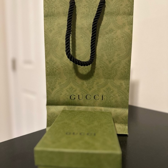 Gucci Leather Card Case Wallet - Picture 8 of 13